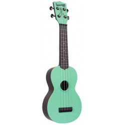 KALA WATERMAN SEAFOAM GREEN MATTE SOPRANO UKULELE