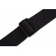 LEVY'S MSSC8-BLK CLASSICS SERIES COTTON GUITAR STRAP (BLACK)