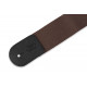 LEVY'S M8POLY-BRN CLASSICS SERIES POLYPROPYLENE GUITAR STRAP (BROWN)