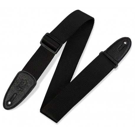 LEVY'S M8-BLK CLASSICS SERIES POLYPROPYLENE GUITAR STRAP (BLACK)