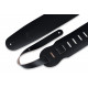 LEVY'S M4-BLK CLASSICS SERIES GUITAR STRAP (BLACK)