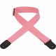 LEVY'S M8POLY-PNK CLASSICS SERIES POLYPROPYLENE GUITAR STRAP (PINK)