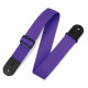 LEVY'S M8POLY-PRP CLASSICS SERIES POLYPROPYLENE GUITAR STRAP (PURPLE)