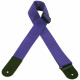 LEVY'S M8POLY-PRP CLASSICS SERIES POLYPROPYLENE GUITAR STRAP (PURPLE)