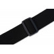LEVY'S MC8-BLK CLASSICS SERIES COTTON GUITAR STRAP (BLACK)