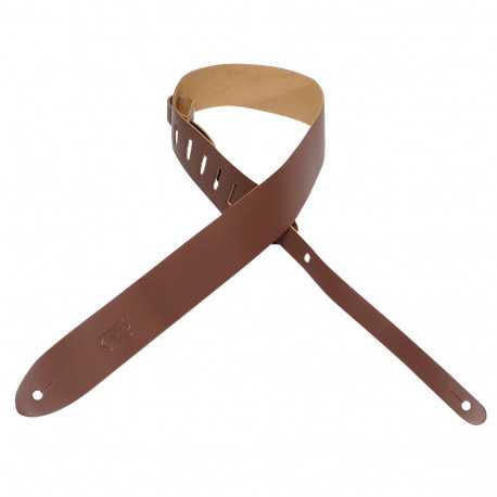 LEVY'S M12-BRN CLASSICS SERIES GUITAR STRAP (BROWN)