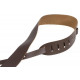 LEVY'S M12-BRN CLASSICS SERIES GUITAR STRAP (BROWN)