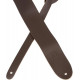 LEVY'S M12-BRN CLASSICS SERIES GUITAR STRAP (BROWN)