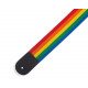LEVY'S M8POLY-RNB CLASSICS SERIES POLYPROPYLENE GUITAR STRAP (RAINBOW)