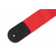 LEVY'S M8POLY-RED CLASSICS SERIES POLYPROPYLENE GUITAR STRAP (RED)