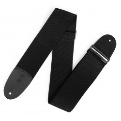 LEVY'S M8P3-BLK CLASSICS SERIES POLYPROPYLENE GUITAR STRAP (BLACK)