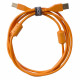 UDG ULTIMATE AUDIO CABLE USB 2.0 AB ORANGE STRAIGHT 1M