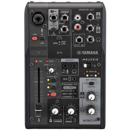 YAMAHA AG03MK2 BLACK