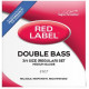 D'ADDARIO Super Sensitive 8107 Red Label Double Bass String Set - 3/4 Size