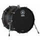 YAMAHA Live Custom Hybrid Oak Bass Drum 22"x18" (UZU Charcoal Sunburst)