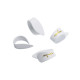 D'ADDARIO NATIONAL FINGER PICKS - White Celluloid, Large, 4 pack