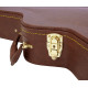 GATOR GW-335-BROWN Semi-Hollow Guitar Deluxe Wood Case