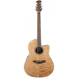 Ovation OV531220 Ел. акуст. гітара OVATION CELEBRITY STANDART PLUS Mid Cutaway Natural Quilut CS24P-4Q