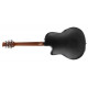 Ovation Applause AE44IIP-TBKF Mid Cutaway Trans BK Flame