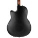 Ovation Applause AE44IIP-TBKF Mid Cutaway Trans BK Flame