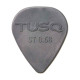 Graph Tech PQP-0068-G6 TUSQ Standard Pick .68mm Gray (Deep) 6 Pack