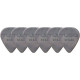 Graph Tech PQP-0088-G6 TUSQ Standard Pick .88mm Gray (Deep) 6 Pack