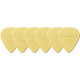 Graph Tech PQP-0088-V6 TUSQ Standard Pick .88mm Vintage (Warm) 6 Pack