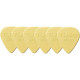 Graph Tech PQP-0100-V6 TUSQ Standard Pick 1mm Vintage (Warm) 6 Pack