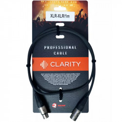 CLARITY XLR-XLR/1m