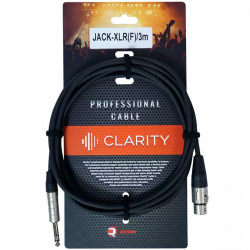 CLARITY JACK-XLR(F)/3m