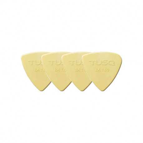 Graph Tech PQP-0401-V4 TUSQ Bi-Angle Pick 1mm Vintage (Warm) 4 Pack