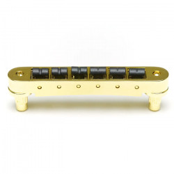 GRAPH TECH PS-8843-G0 String Saver Resomax NV2 Autolock Bridge 4mm-Gold