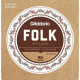 D'ADDARIO EJ33 FOLK NYLON 80/20 Bronze Ball End Clear Treble