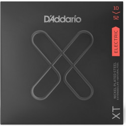 D'ADDARIO XTE1052 XT ELECTRIC NICKEL PLATED STEEL LIGHT TOP / HEAVY BOTTOM (10-52)
