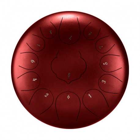 FZONE STD12I13N Red STEEL TONGUE DRUM