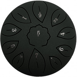 FZONE STD8I11N Black STEEL TONGUE DRUM