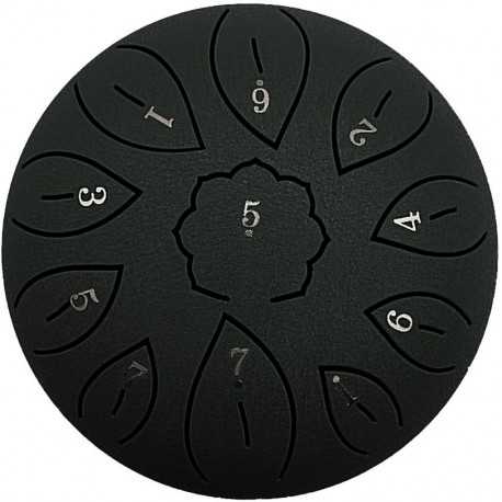 FZONE STD8I11N Black STEEL TONGUE DRUM