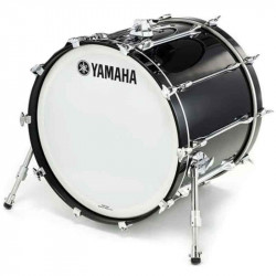 Yamaha Recording Custom 20”x16” Bass Drum (Solid Black)