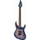JACKSON PRO SIGNATURE CHRIS BRODERICK SOLOIST HT7P GLOSS TRANSPARENT BLUE