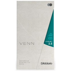 D'ADDARIO VENN Bb CLARINET REED 2.5