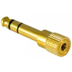 BEYERDYNAMIC JACK ADAPTOR PLUGGED 3,5MM SOCKET TO 6,3MM JACK