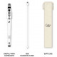 Blackstar Carry-On White