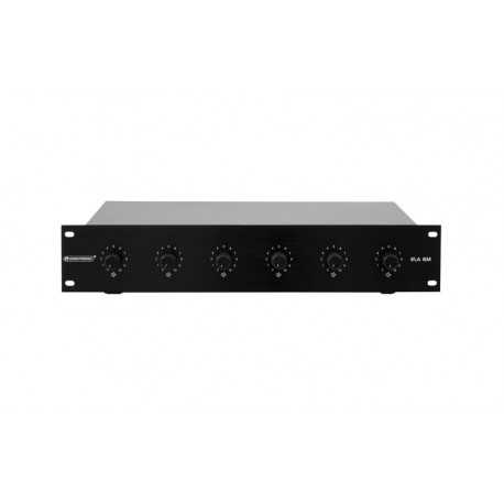 OMNITRONIC PA 6-Zone Mono Vol Contr 30W bk