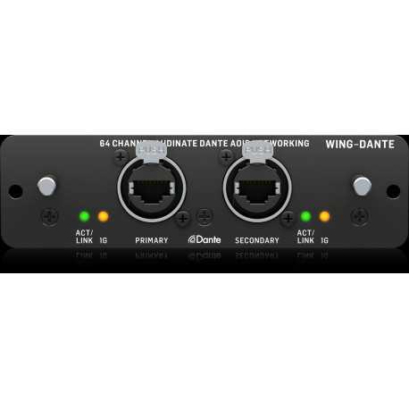 BEHRINGER WING DANTE