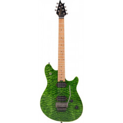 EVH WOLFGANG WG STANDARD WG QM TRANSPARENT GREEN