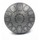 FZONE STD10I13N Gray STEEL TONGUE DRUM