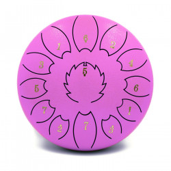 FZONE STD10I13N Purple STEEL TONGUE DRUM