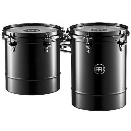 Meinl Artist Series Attack Timbales 8"x 9",8"x11" Black Nickel (Meinl MDT88BN)