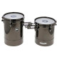Meinl Artist Series Attack Timbales 8"x 9",8"x11" Black Nickel (Meinl MDT88BN)