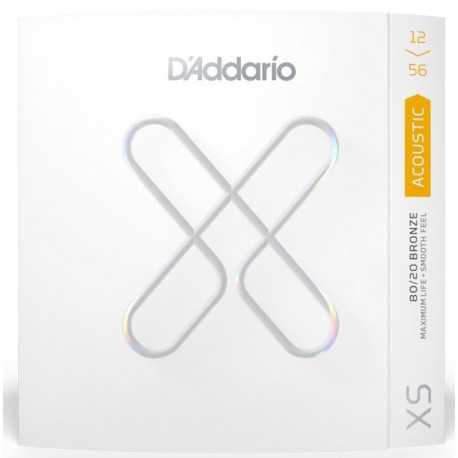 D'ADDARIO XSABR1256 XS 80/20 BRONZE LIGHT TOP / MEDIUM BOTTOM (12-56)